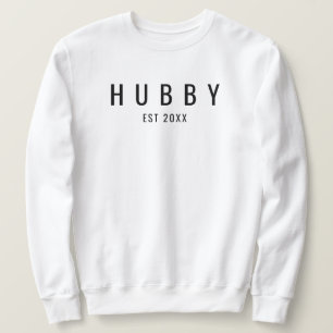 Sudadera Hubby Est Fance Boda Engagement Gift for Bride