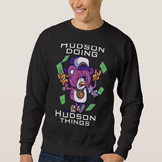 Sudadera Hudson haciendo (Anverso)