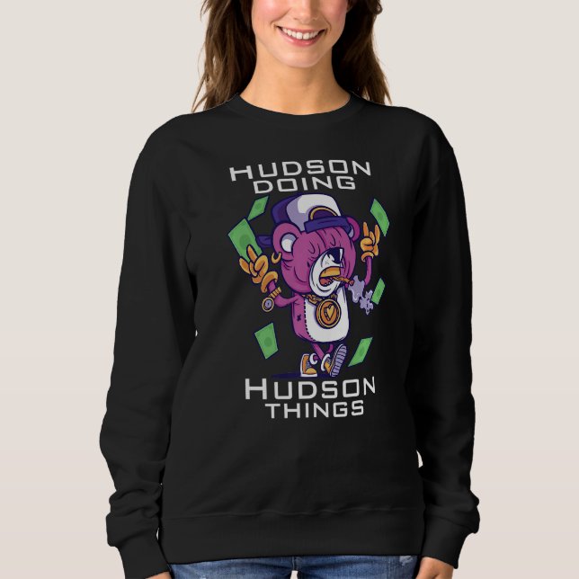 Sudadera Hudson haciendo (Anverso)