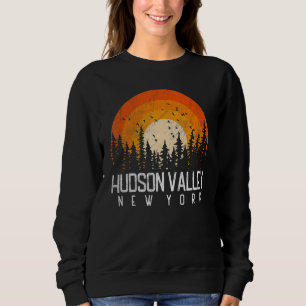 Sudadera Hudson Valley New York NY Shirt Retro Vintage 80
