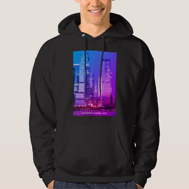 Sudadera Hudson Yards (Buque) West Side Manhattan, NYC (Anverso)