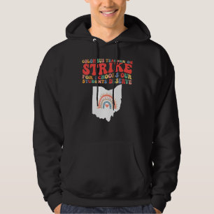 Sudadera Huelga de maestros OH Maestro Columbus Ohio Escuel