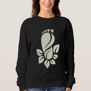 Sudadera Huella Ecológica Gráfica de la Naturaleza