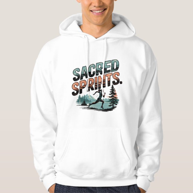 Sudadera Huellas sagradas (Anverso)