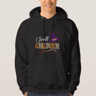 Sudadera Huelo a los niños profesora Halloween Brujas