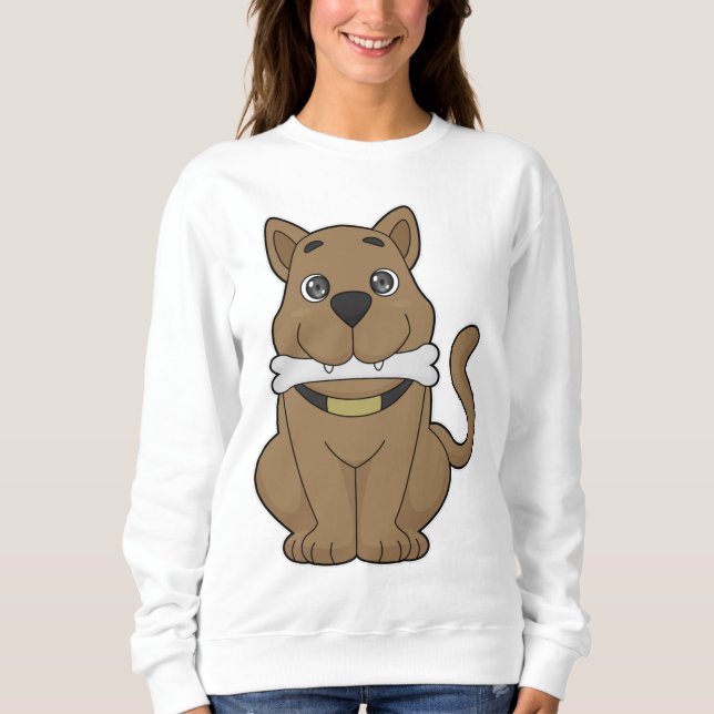 Sudadera Hueso de perro (Anverso)