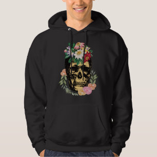 Sudadera Hueso Y Flores