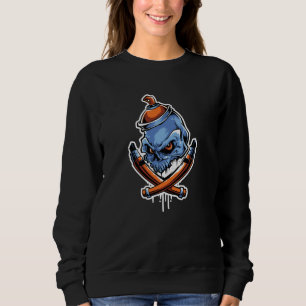 Sudadera Huesos de graffiti
