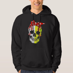 Sudadera Huesos de huesos de cráneo Biker Guay Death Mother