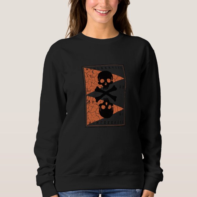 Sudadera Huesos y Calaveras Pirata 2 (Anverso)