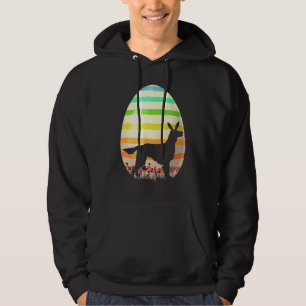 Sudadera Huevo de Pascua Estilo Vintage Irlandés Seteo Dog 