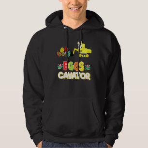 Sudadera Huevo De Pascua Para Niños Pequeños Eggscavator