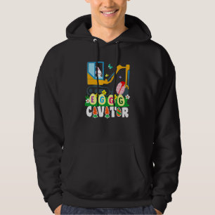 Sudadera Huevo De Pascua Para Niños Pequeños Eggscavator 8