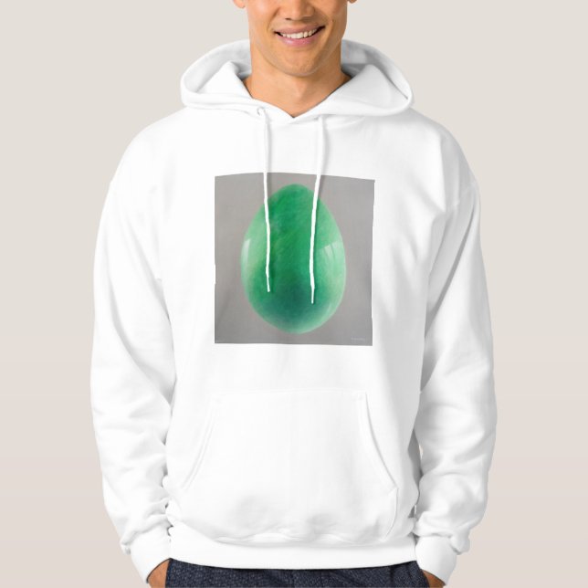 Sudadera Huevo grande del jade (Anverso)