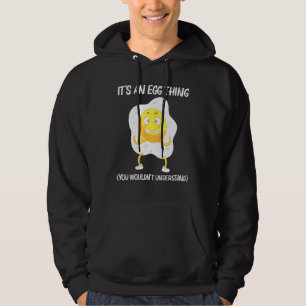 Sudadera Huevo Guay Para Hombres Mujeres Fried Baked Proteí