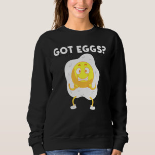 Sudadera Huevo Guay Para Hombres Mujeres Fried Baked Proteí