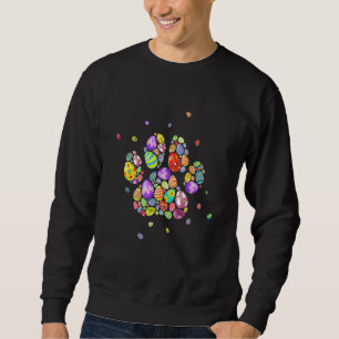 Sudadera Huevos coloridos Papas de huevo Imprimir Huevos de