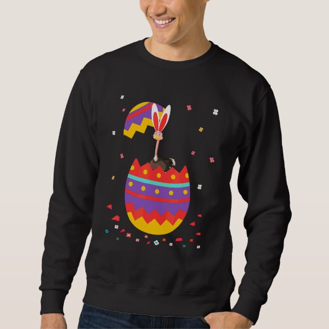 Sudadera Huevos de Oreja de conejito disfraces de objetos g (Anverso)