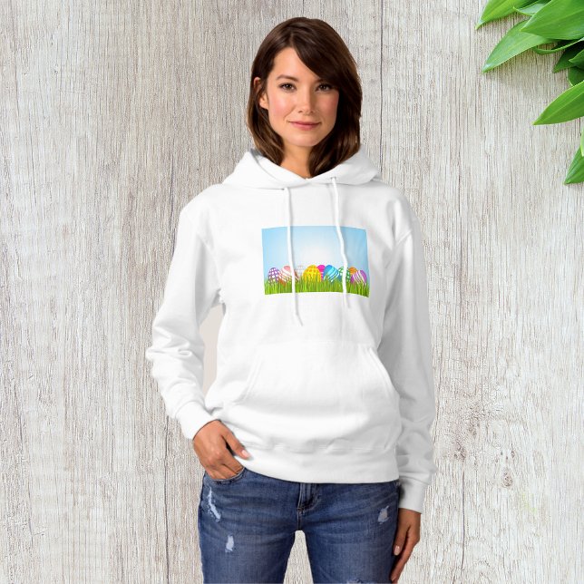 Sudadera Huevos De Pascua En Hoodie De Mujeres De Hierro (Subido por el creador)