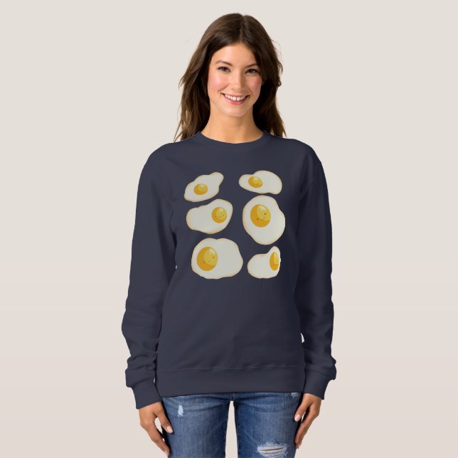 Sudadera Huevos fritos (Anverso completo)