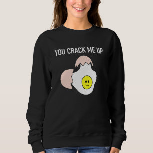 Sudadera Huevos, me destrozas Chistes sarcásticos