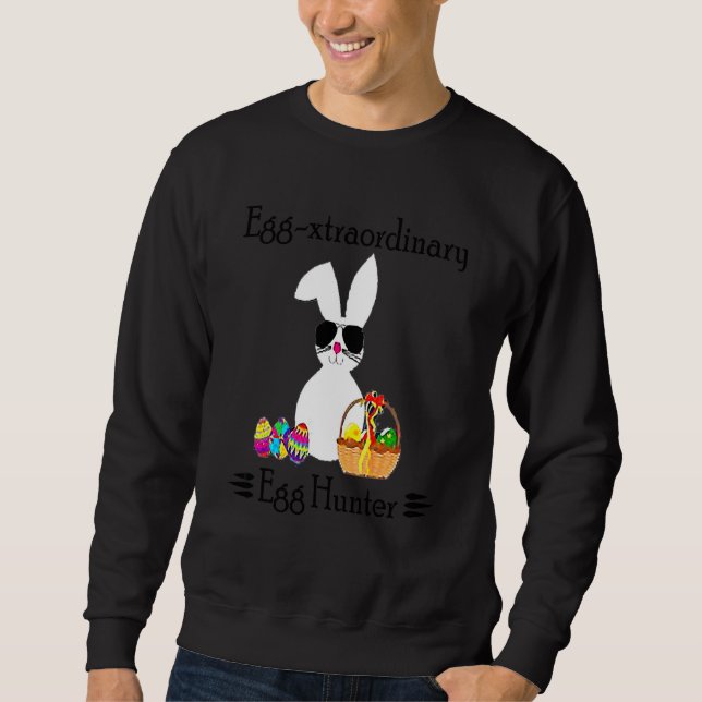 Sudadera Huevos perdidos cazadores de huevos Chica Guay Bun (Anverso)