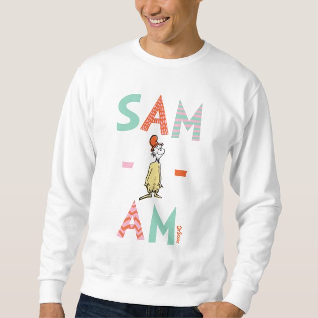 Sudadera Huevos Verdes con Jamón | Sam-I-Am (Anverso)
