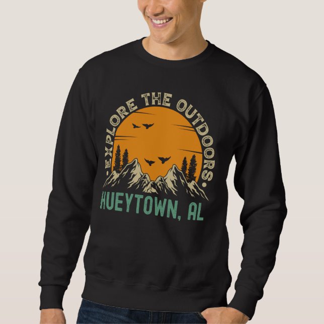 Sudadera Hueytown, Alabama - Explore El Exterior (Anverso)