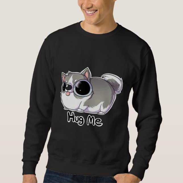 Sudadera Hug Me Husky (Anverso)