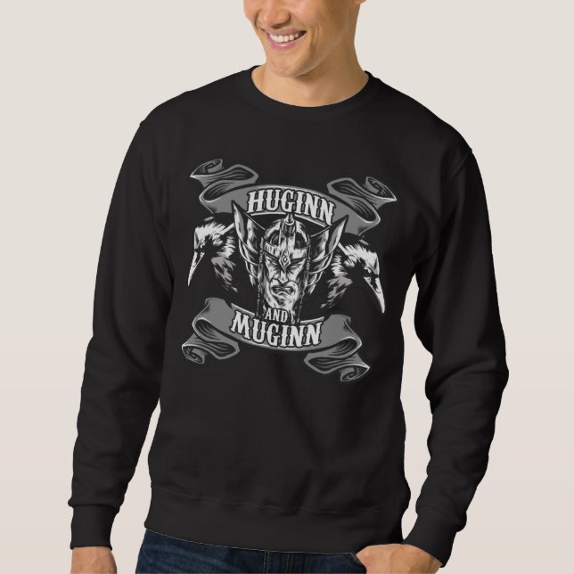 Sudadera Huginn y Muginn (Anverso)