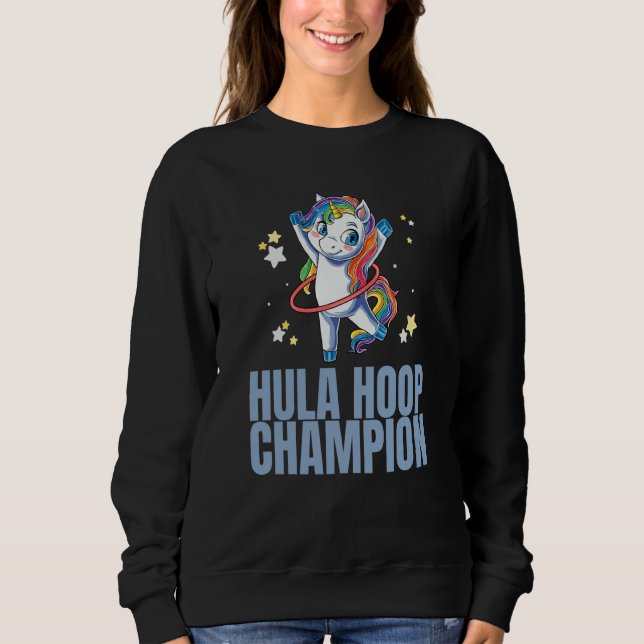 Sudadera Hula Hoop Champion Dance Workout Exercise Hooper U (Anverso)