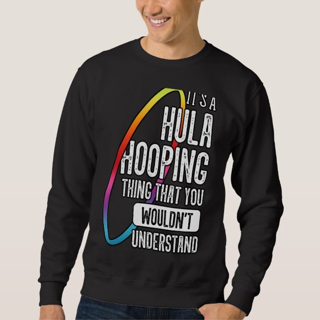 Sudadera Hula Hoop Entrenador Gimnásico Hooping Dancer Enth (Anverso)