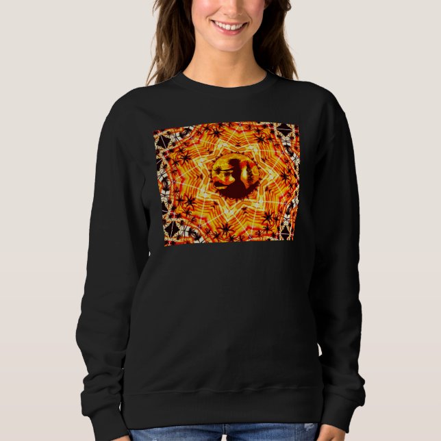 Sudadera Hula Palms de Hawaii Sunset (Anverso)