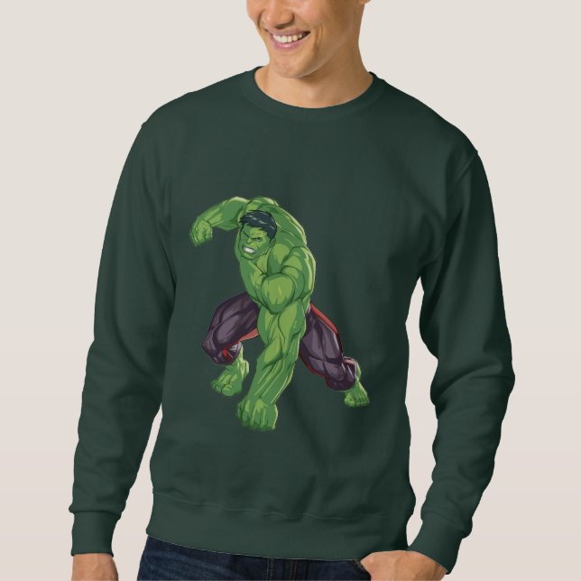 Sudadera Hulk Smash Men Sweatshirt (Anverso)