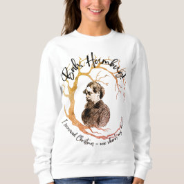 Sudadera Humbug donde están mis Navidades de bonos mujeres