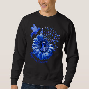 Sudadera Hummingbird Sunflower Azul Disraxia Conciencia