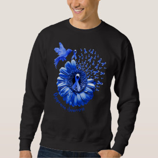 Sudadera Hummingbird Sunflower Azul Disraxia Conciencia