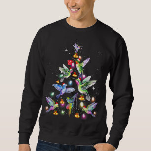Sudadera Hummingbird Usa Árbol De Navidad De Santa Clara Ug