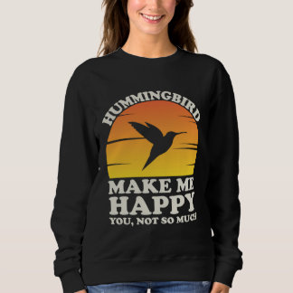 Sudadera Hummingbirds Make Me Happy Hummingbird Clothes Hum
