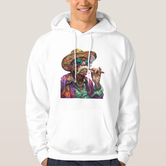 Sudadera Humo y sabiduría (Anverso)