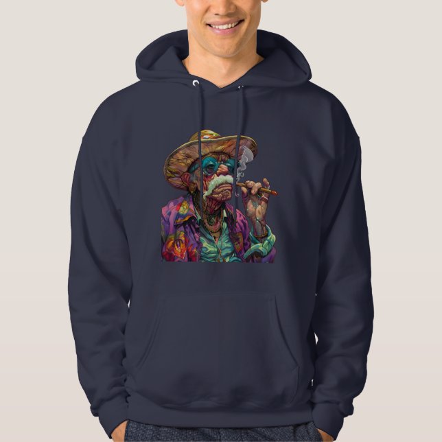 Sudadera Humo y sabiduría (Anverso)