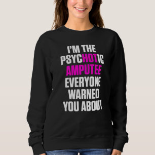 Sudadera Humor amputado Brazo caliente Graciosa Recuperació