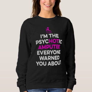Sudadera Humor amputado Brazo caliente Gracioso Recuperació