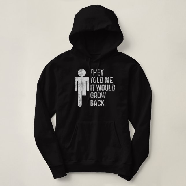Sudadera Humor Amputado Crecer Brazo De Piernas Gracioso Re (Diseño del anverso)