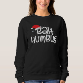 Sudadera Humor Ba Humbug Diversión de los navidades