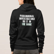 Humor (blanco) de investigadores paranormales