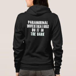 Sudadera Humor (blanco) de investigadores paranormales