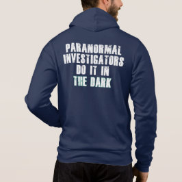 Sudadera Humor (blanco) de investigadores paranormales