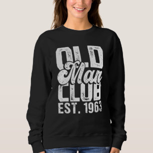 Sudadera Humor Ciudadano De Mayores De 1963