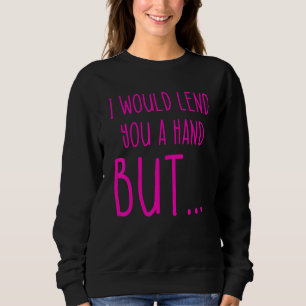 Sudadera Humor de amputados prestar mano pierna brazo recup